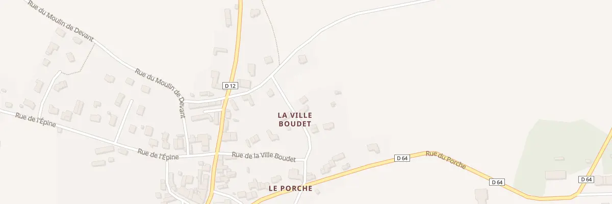 Plan du 14 Rue de la Ville Boudet à Saint-Juvat