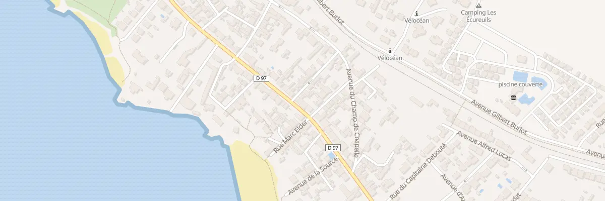 Plan du 6 Rue de Pornic à La Bernerie-en-Retz