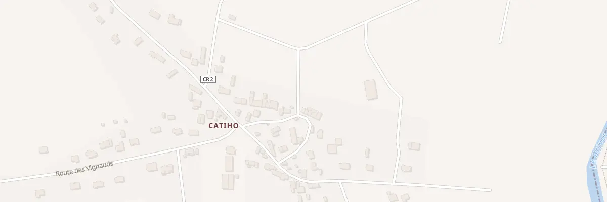 Plan du 31 Catiho à Drefféac