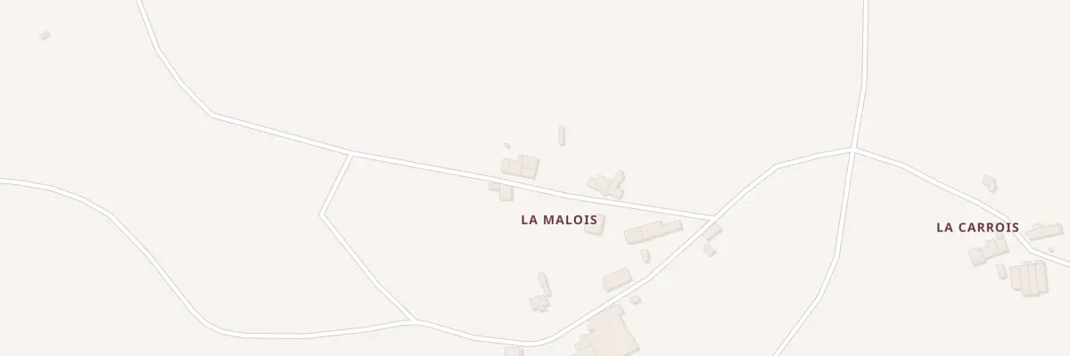 Plan du 34 La Malois à Maxent