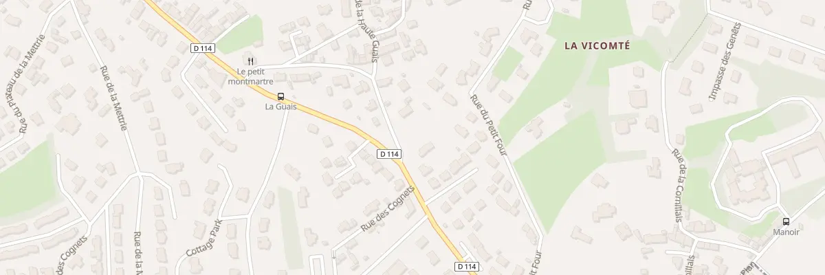 Plan du 27B Rue de la Haute Guais à Dinard
