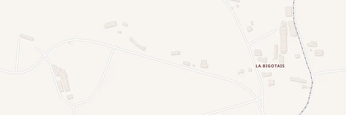 Plan du 5591 La Bigotais à Plélan-le-Grand