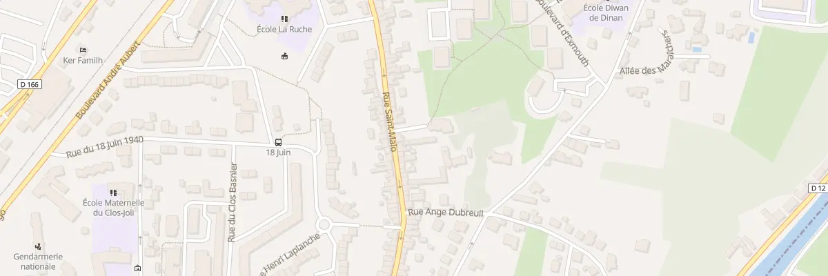 Plan du 78 Rue Saint-malo à Dinan
