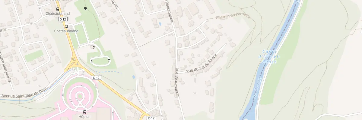 Plan du 49 Rue Beaumanoir à Dinan