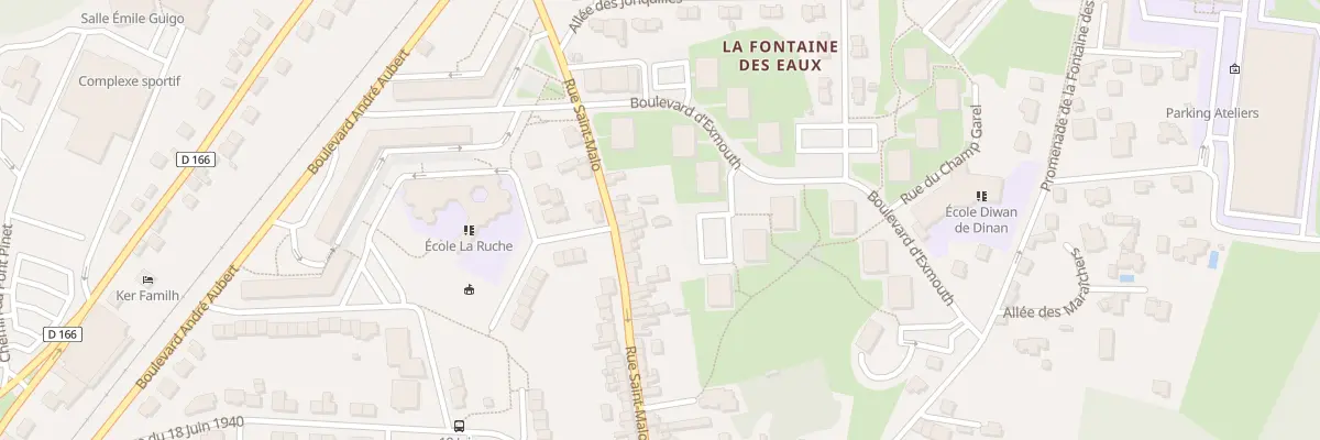 Plan du 116B Rue Saint-malo à Dinan