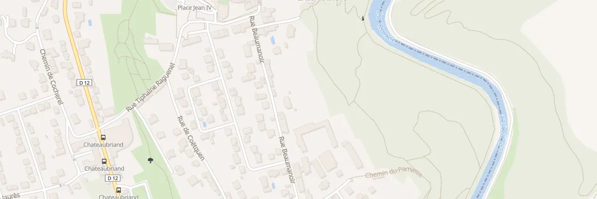 Plan du 19 Rue Beaumanoir à Dinan