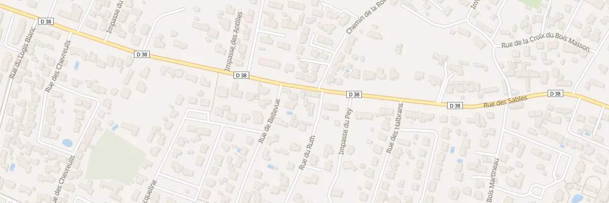 Plan du 92 Rue des sables à Saint-Jean-de-Monts