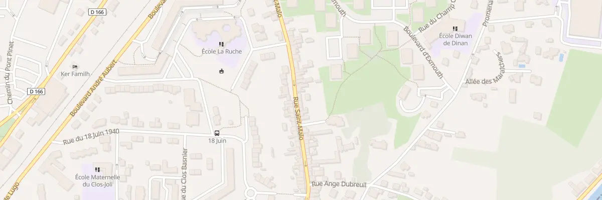 Plan du 94 Rue Saint-malo à Dinan
