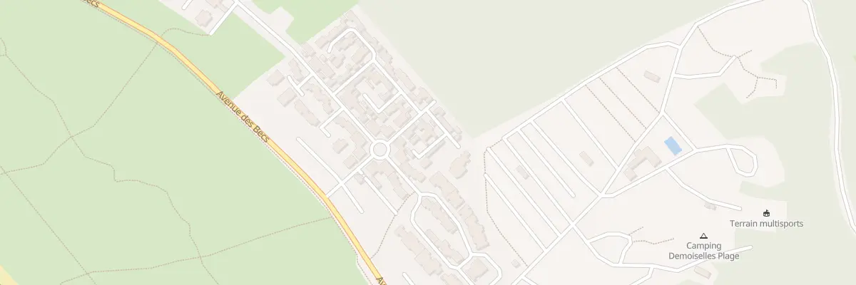 Plan du 100 Av L Regnier de la Planche à Saint-Hilaire-de-Riez