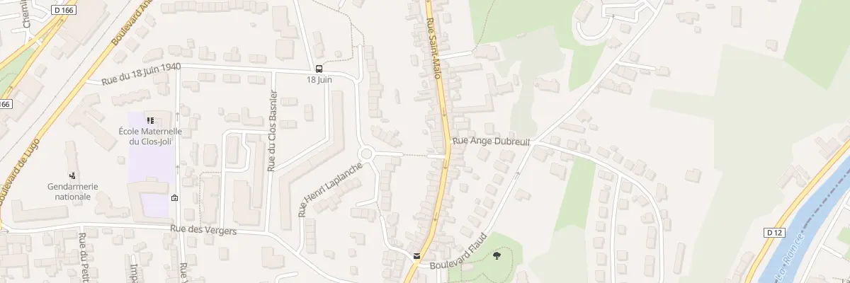 Plan du 71 Rue Saint-malo à Dinan