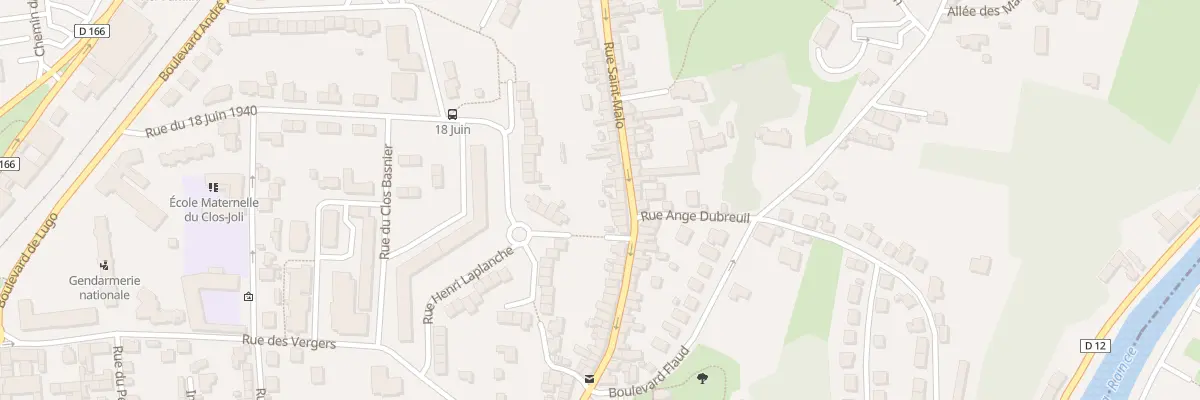 Plan du 77 Rue Saint-malo à Dinan