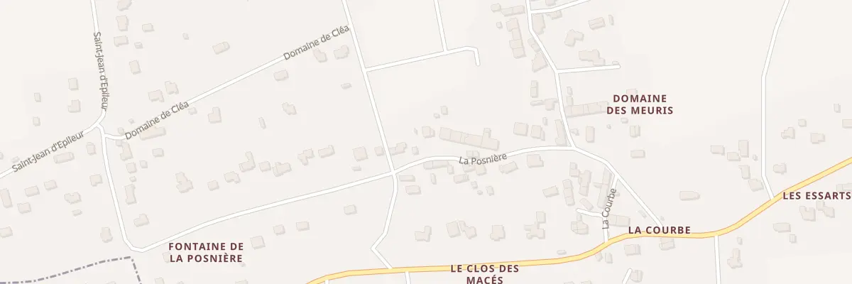 Plan du 5054 La Posniere à Sainte-Marie