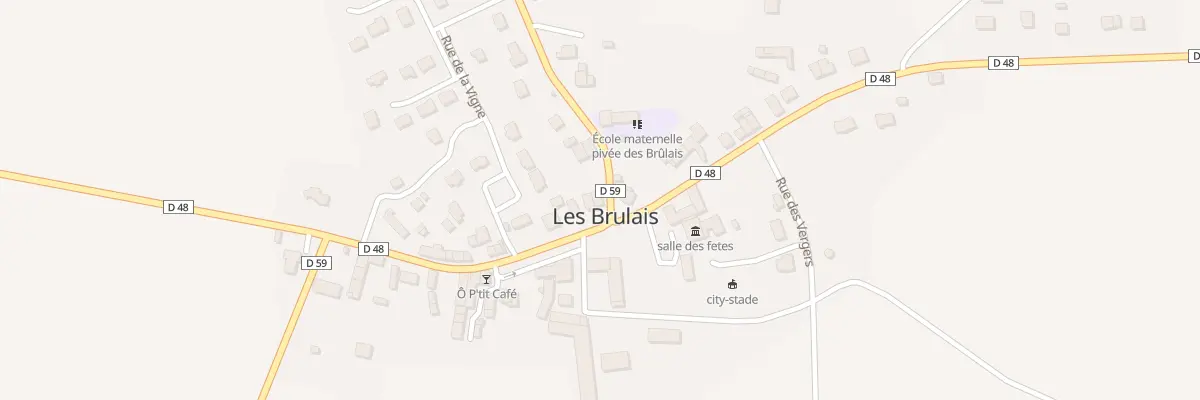 Plan du 2 Pl St Etienne aux Brulais
