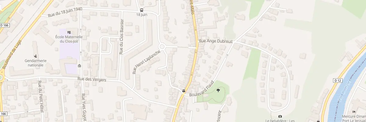 Plan du 55 Rue Saint-malo à Dinan