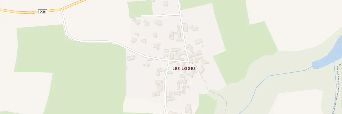 Plan du 17 Les Loges à Saint-Carné