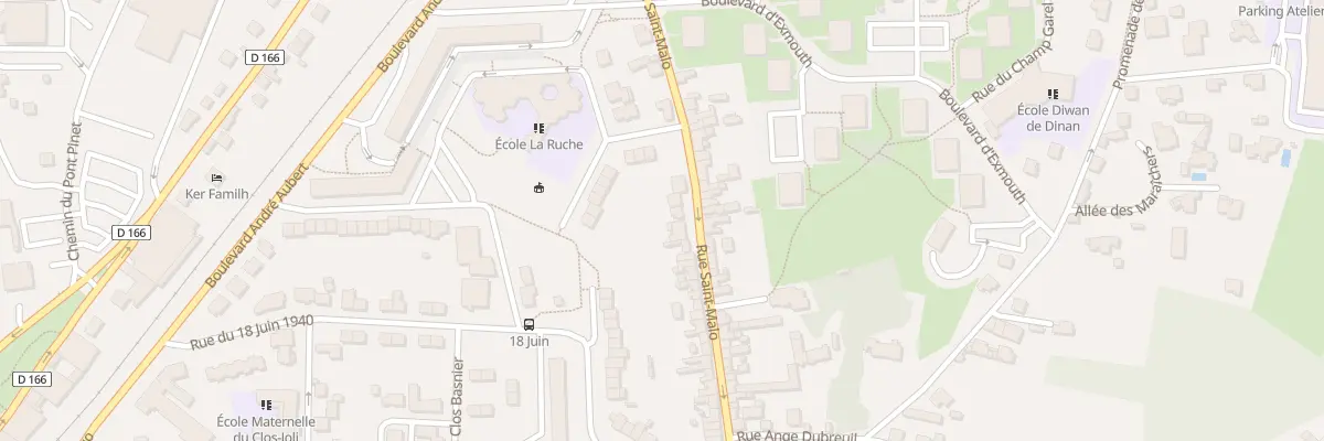 Plan du 111 Rue Saint-malo à Dinan