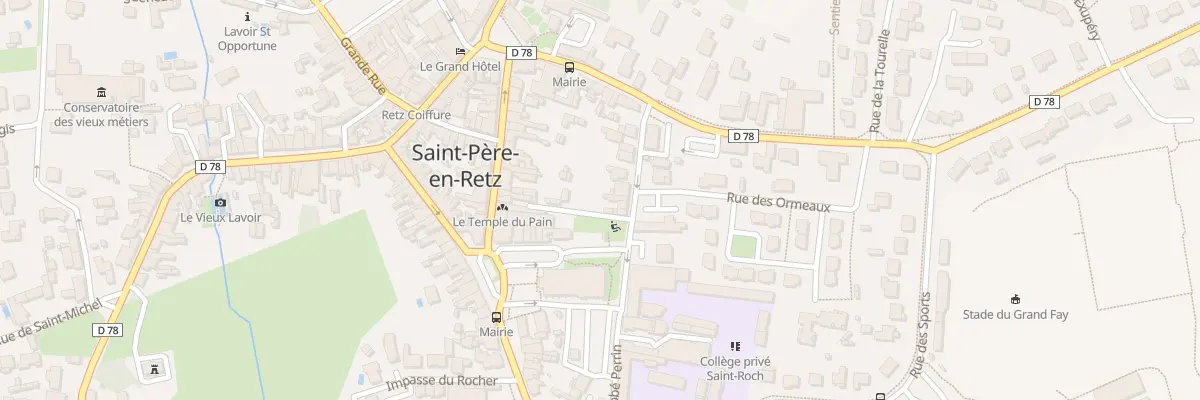 Plan du 16 Rue de l’Abbe Perrin à Saint-Père-en-Retz