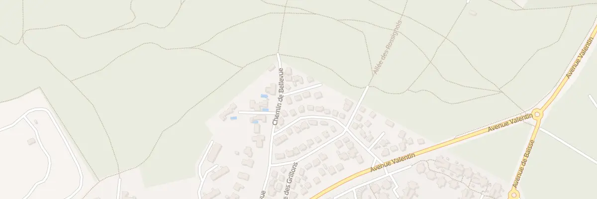 Plan du 2 All des Bergeronnettes à Saint-Jean-de-Monts