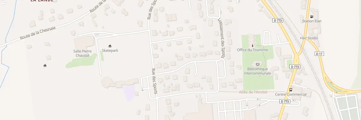 Plan du 4 Lot des Sports à Saint-Gildas-des-Bois
