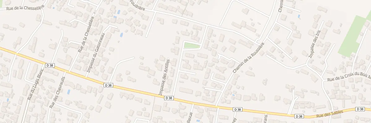 Plan du 2B Rue de beauséjour à Saint-Jean-de-Monts