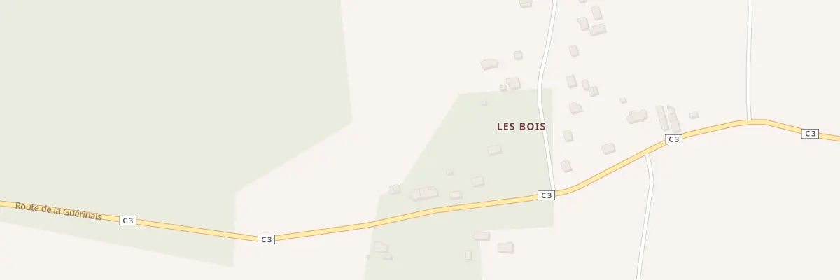 Plan du 5 Les Bois à Bains-sur-Oust