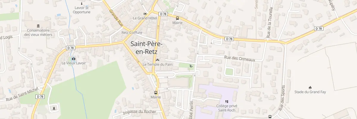 Plan du 18 Rue de l’Abbe Perrin à Saint-Père-en-Retz