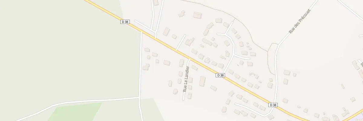 Plan du 1 Rue le Landier à Maxent