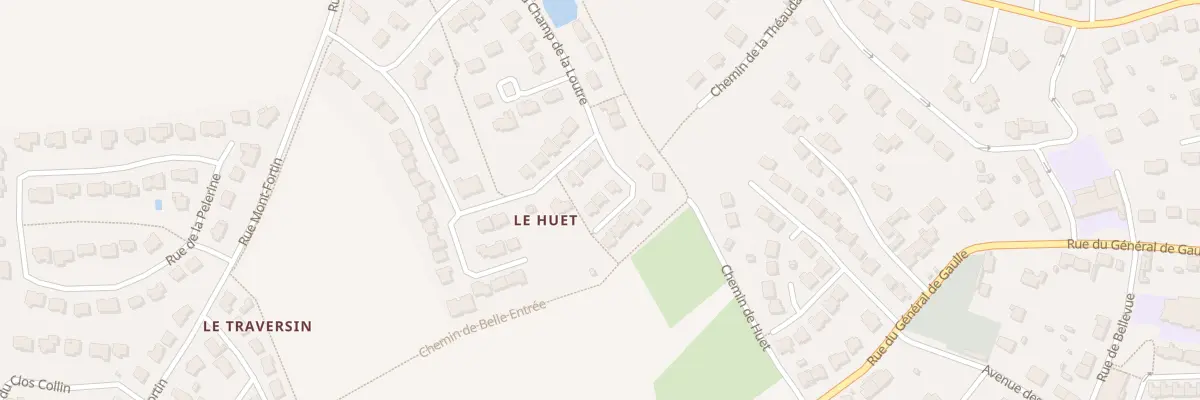 Plan du 28 Rue du Champ de la Loutre à La Richardais