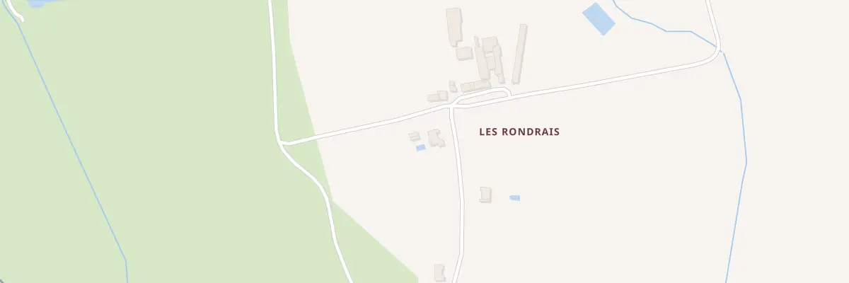 Plan du 2 Les Rondrais à Chauvé