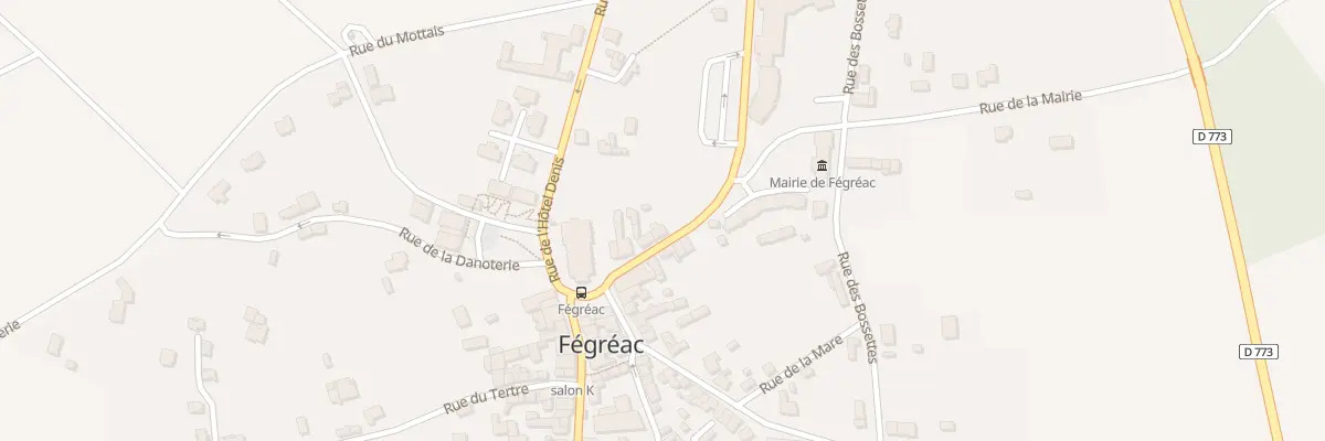 Plan du 10 Rue Jean du Dresnay à Fégréac
