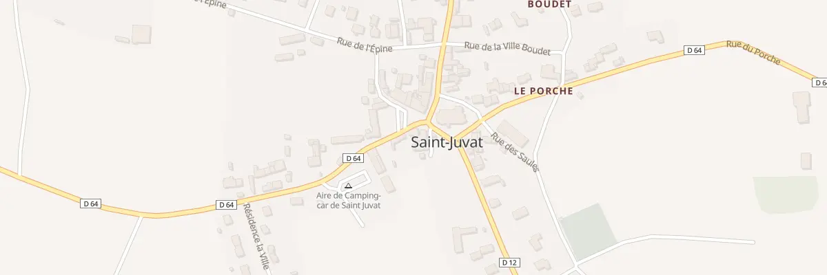 Plan du 9 Pl de l’École à Saint-Juvat