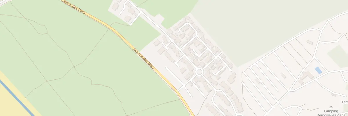 Plan du 5 Av du Comte de Marennes à Saint-Hilaire-de-Riez
