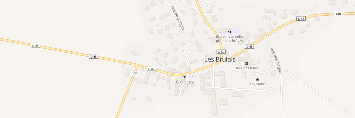Plan du 1 Rue des Jardins aux Brulais