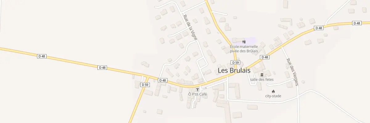 Plan du 3 Rue des Jardins aux Brulais