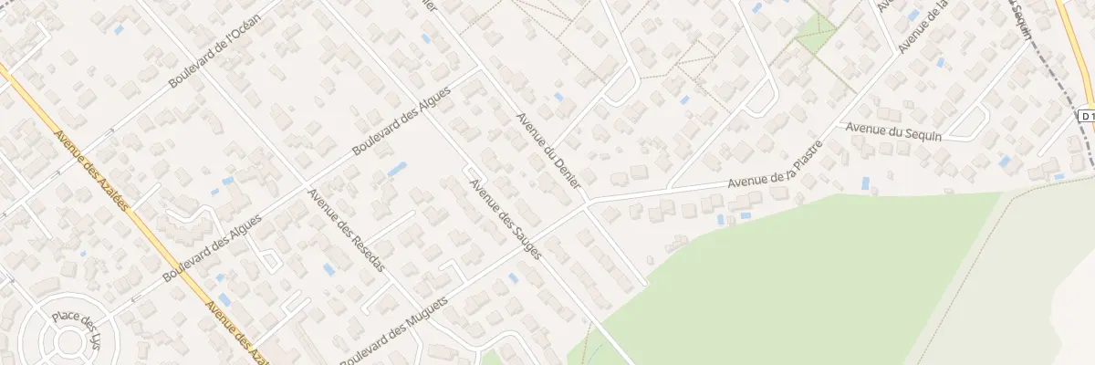 Plan du 34 Av du Denier à Saint-Hilaire-de-Riez