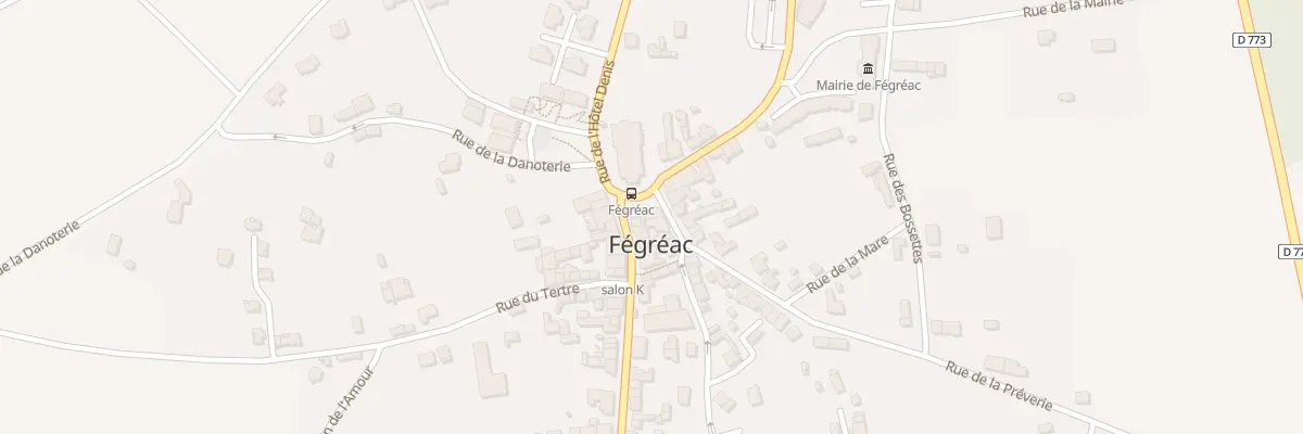Plan du 3 Rue Jean du Dresnay à Fégréac