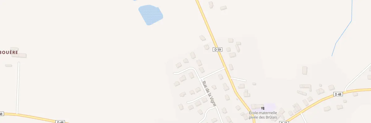 Plan du 14 Rue de la Vigne aux Brulais