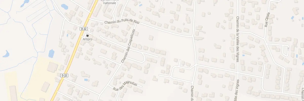 Plan du 7 Rue des Champeoles à Beauvoir-sur-Mer