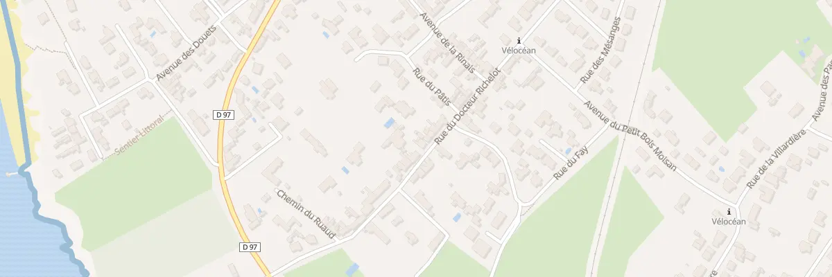Plan du 29 Rue du Docteur Richelot à La Bernerie-en-Retz