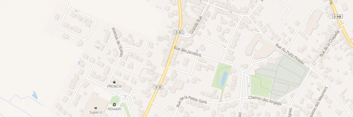 Plan du 27 Rue des Sables à Beauvoir-sur-Mer