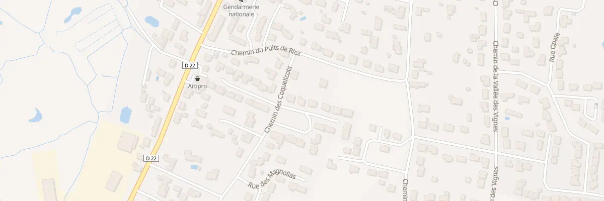 Plan du 3 Rue des Champeoles à Beauvoir-sur-Mer