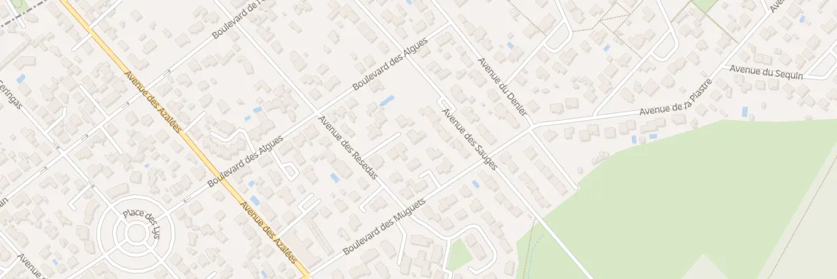 Plan du 45 Av des Résédas à Saint-Hilaire-de-Riez