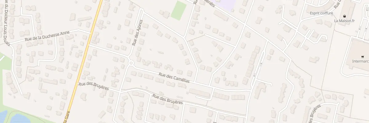 Plan du 1 Rue de Sauges à Montauban-de-Bretagne