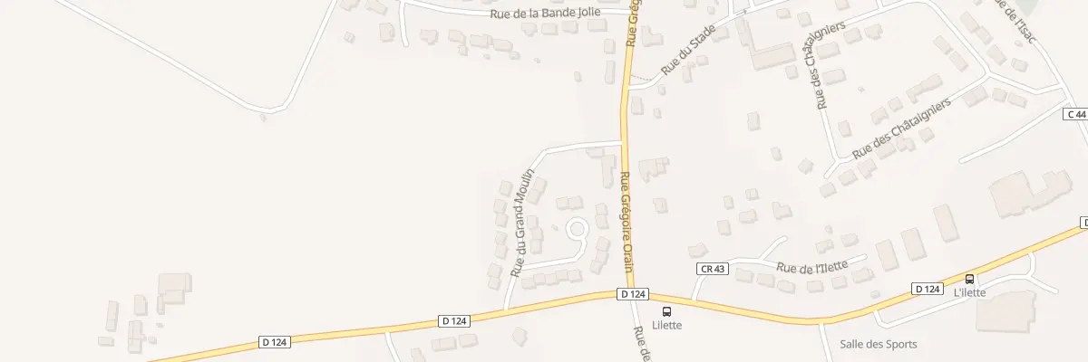 Plan du 34 Rue du Grand Moulin à Fégréac
