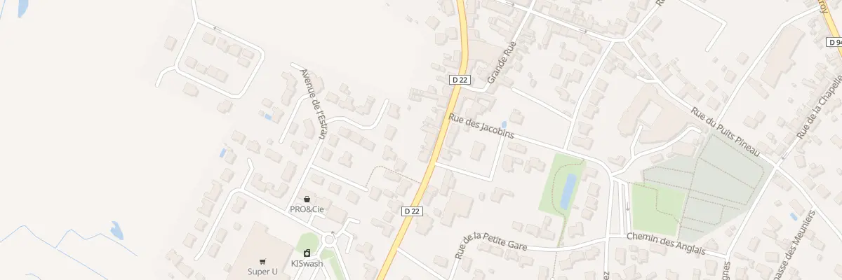 Plan du 30 Rue des Sables à Beauvoir-sur-Mer