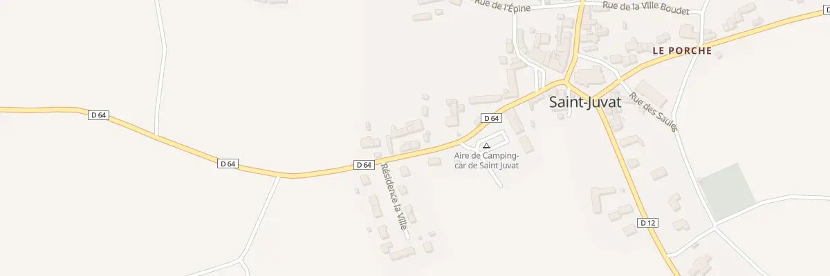 Plan du 10 Rue de la Ville à Saint-Juvat