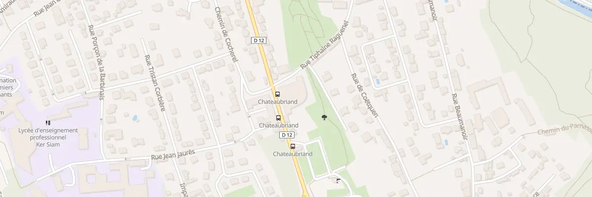 Plan du 89 Rue Chateaubriand à Dinan