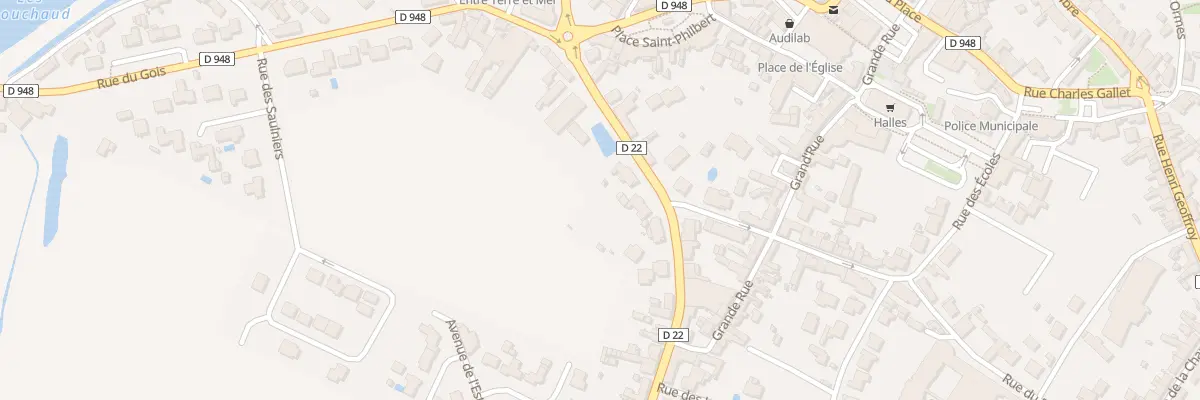 Plan du 6 Rue des Sables à Beauvoir-sur-Mer