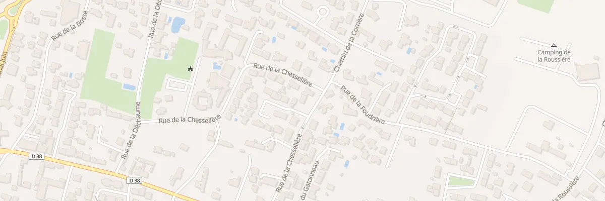Plan du 21 Rue de la chesselière à Saint-Jean-de-Monts