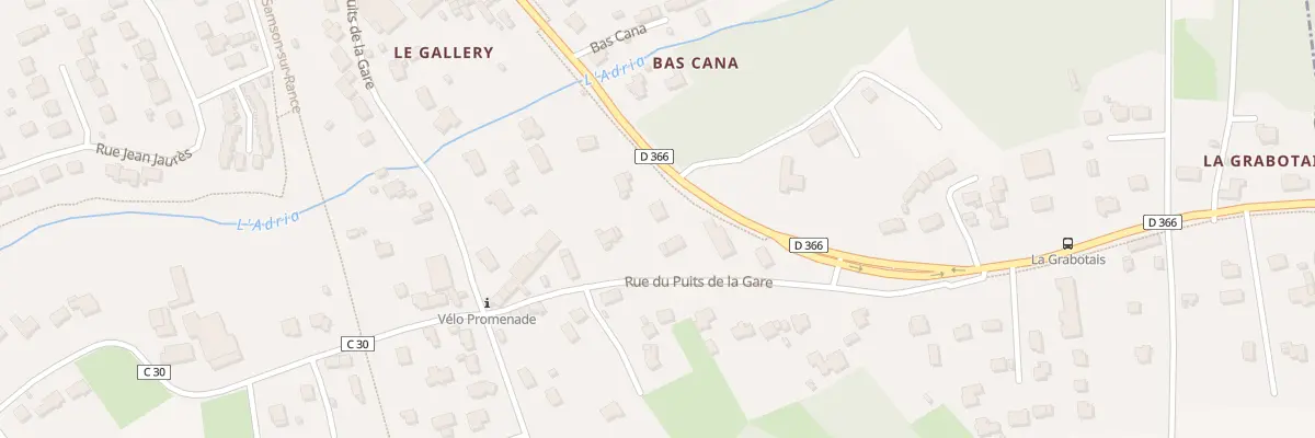 Plan du 28 Bas Cana à Pleslin-Trigavou